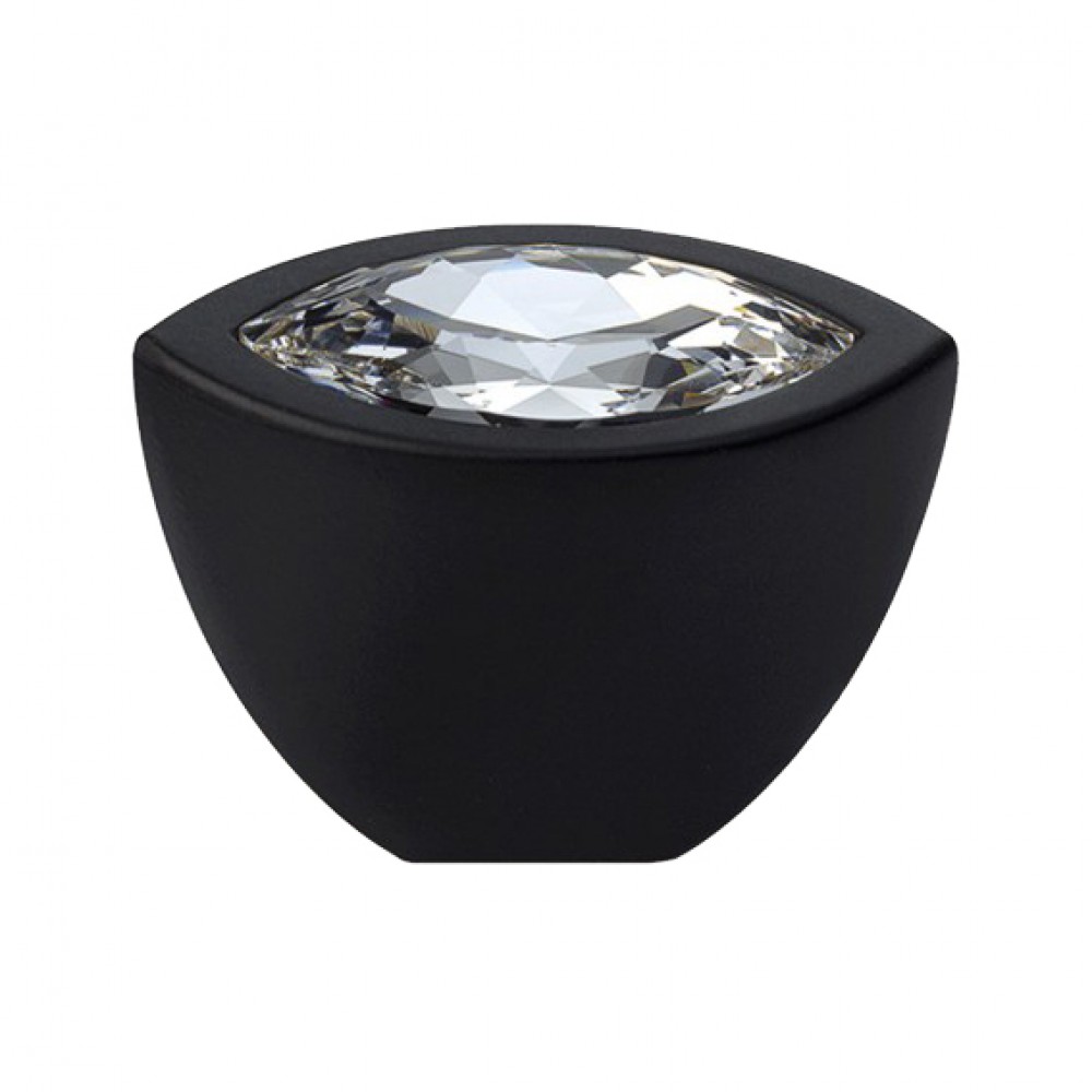 Pommeau Mobile Line Elipse Cali Cristal PB avec Swarowski® Matt Black