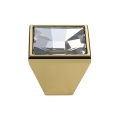 Mobile Linea Cali Mirror PB bouton avec cristaux Swarowski® Oro Zecchino