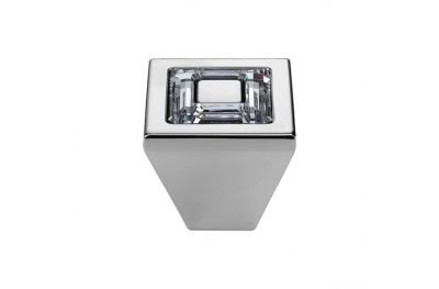 Mobile Linea Cali Bouton Cristal Bague avec cristaux Swarowski® PB Chrome poli