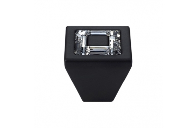 Bouton Linea Cali mobile Bague cristal PB avec cristaux Swarowski® Matt Black