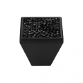 Mobile Linea Cali Rocks PB bouton avec Cristaux Noirs Swarowski® Matt Black