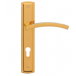 Profilo Mesh Poignée sur la Plaque pour Porte Linea Calì Crystal