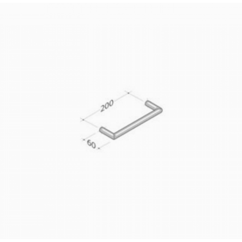 PBA PVD-260 Poignée de traitement en acier inoxydable PVD