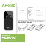 Télécommande 6 Canaux pour Actionneurs Comunello AF 890