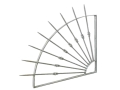 Barrière Anti-Intrusion avec Pointes de Balcon Rainbow Grimpo