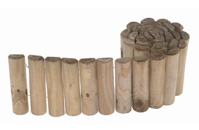 Clôture en Bois pour Jardin Losa Bordure Différentes Formes