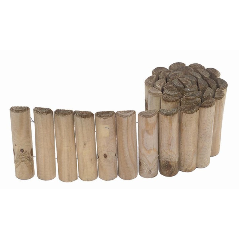 Clôture en Bois pour Jardin Losa Bordure Différentes Formes