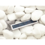 Riflesso Blue Rocks Poignée de Porte sur Rosette Linea Calì Crystal