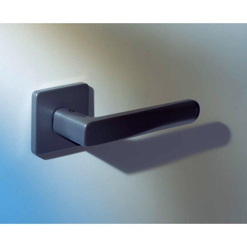 ROBOT6 S Colombo Design Poignée de Porte avec Rosace Carrée 6 mm