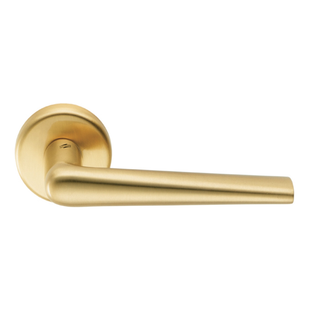 Poignée de porte Robotomat Oromat sur rosette idéale pour l'ameublement de Colombo Design