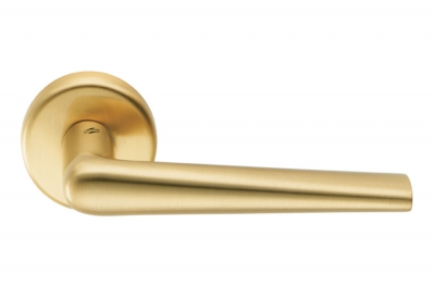 Poignée de porte Robotomat Oromat sur rosette idéale pour l'ameublement de Colombo Design