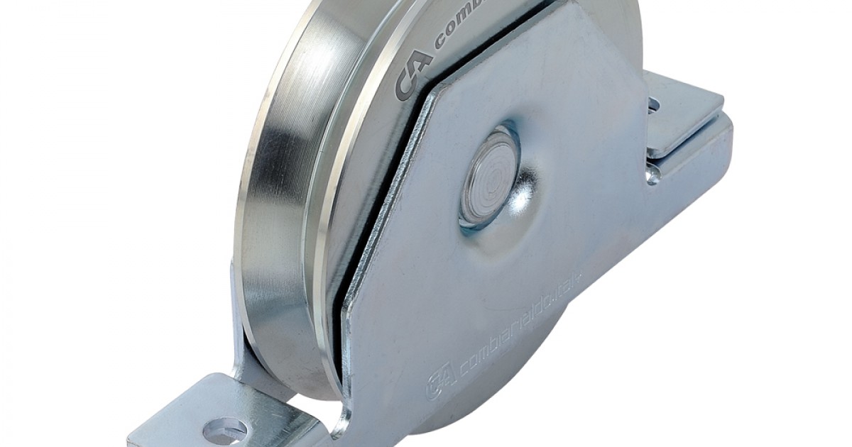 Galet Support Latéral à Gorge En V – Roue Pour Portes Et Portails Coulissants