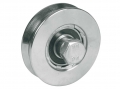 Roue pour Portails Coulissants 2 Roulements Billes Rainure V Différents Diamètres IBFM