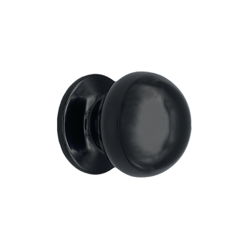 Saguatti 869 Bouton de Porte Rond Fixe en Aluminium Peint