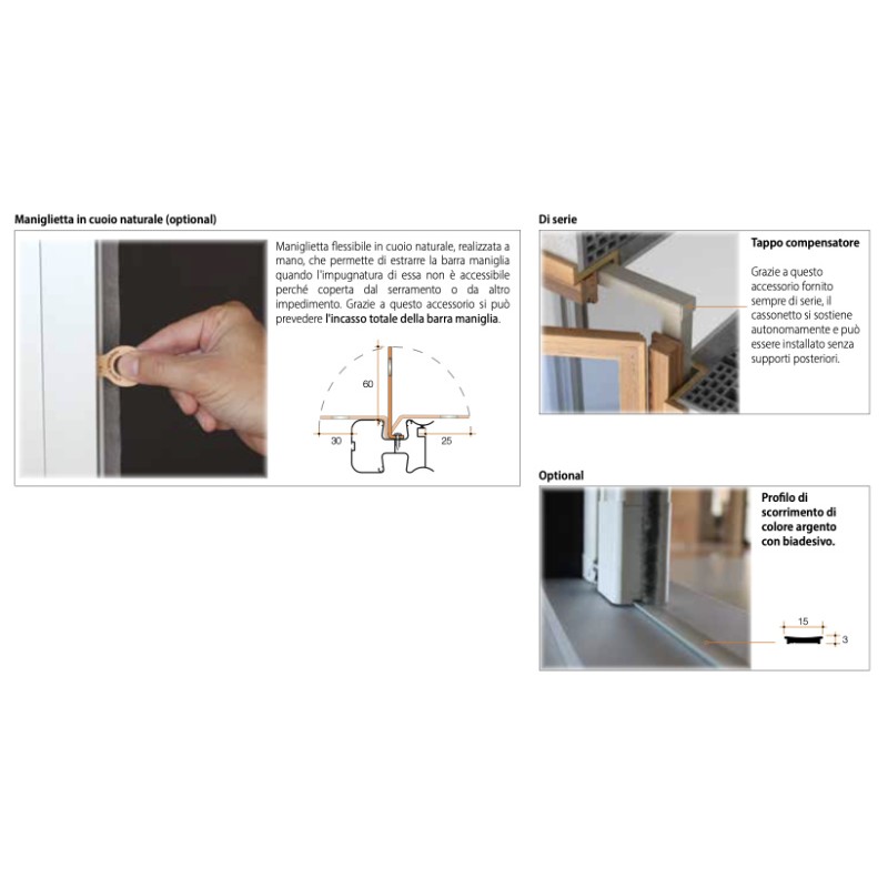 Bettio Built-In Scenica Moustiquaire Latérale Sans Barrières