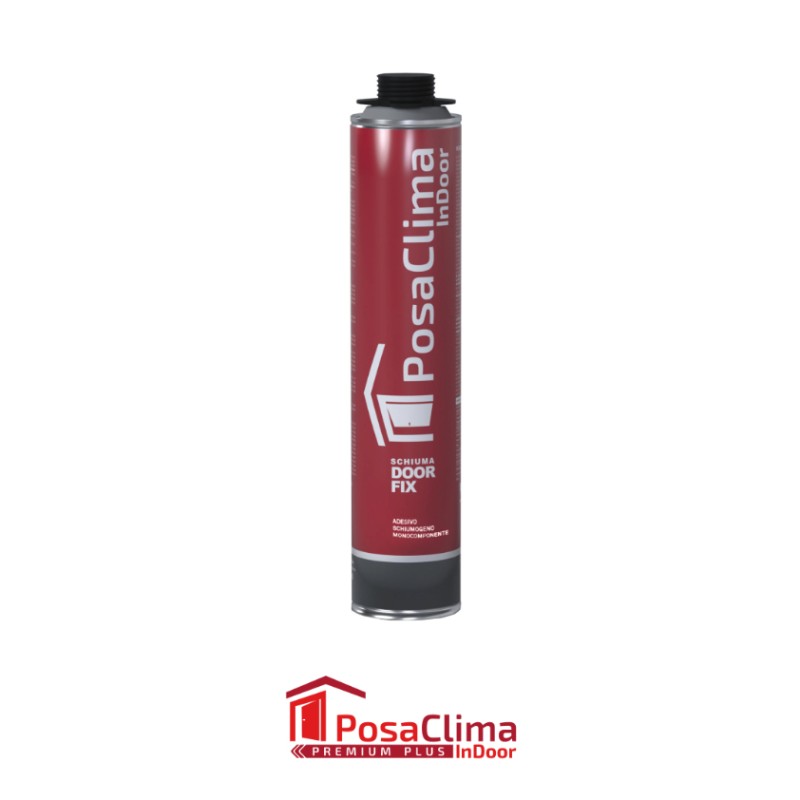 Mousse Door Fix PosaClima InDoor Adhésif moussant pour cadre de porte
