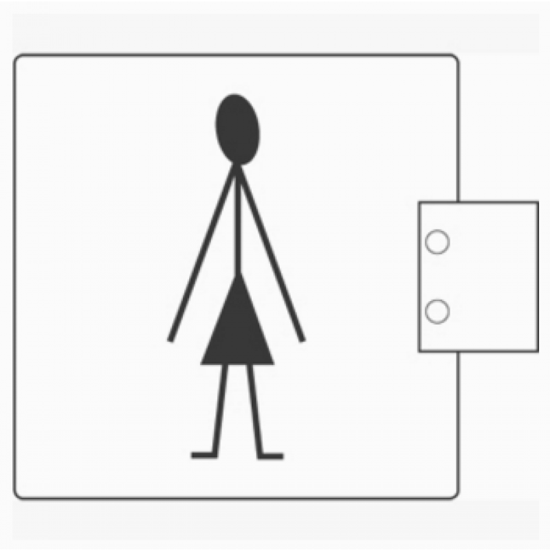 PBA 2032 Manhole Couple WC en acier inox AISI 316L