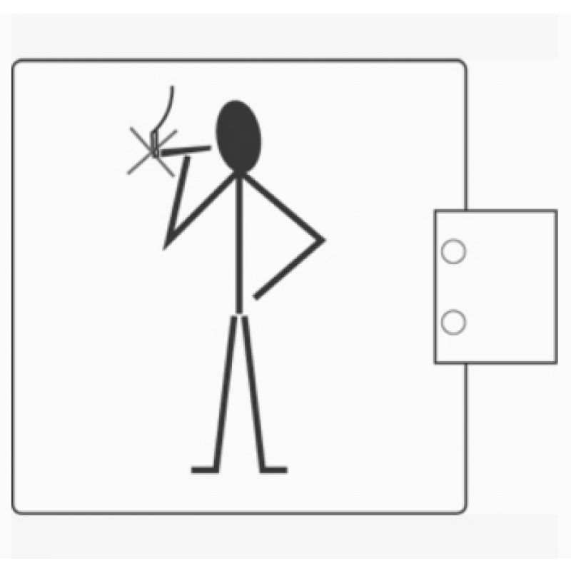 PBA 2032 Manhole Couple WC en acier inox AISI 316L