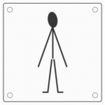 PBA 2032 Manhole Couple WC en acier inox AISI 316L