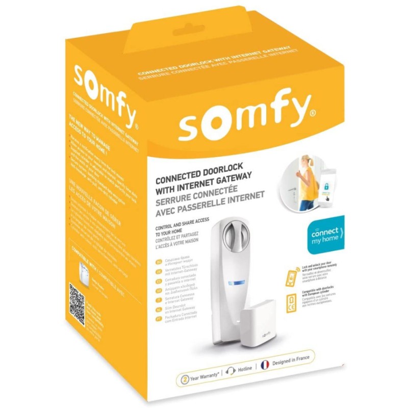 Serrure Connectée Somfy et Internet Gateway