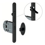 Serrure pour Portes Coulissantes en Bois avec Frein Reguitti S01SR50T