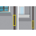 Barrière anti-intrusion Barrière anti-intrusion Grimpo avec embouts pour balcons et murs