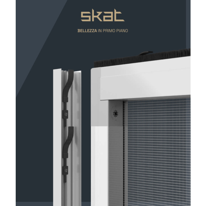 SKAT PRIMED Moustiquaire Enroulable Verticale Compacte Technologique