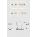 Slide 80 230Vac Chiaroscuro Kit Automatismes pour Volets Max 160Kg