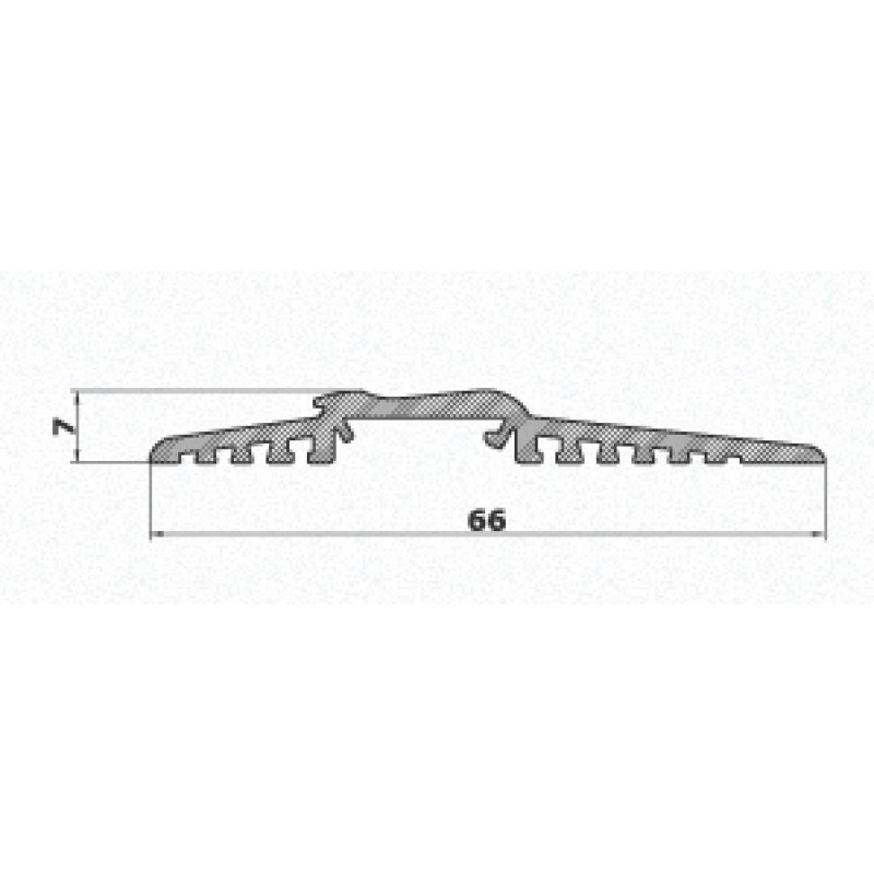 Calfeutrement fixé pour portes 1350 Comaglio série Universal