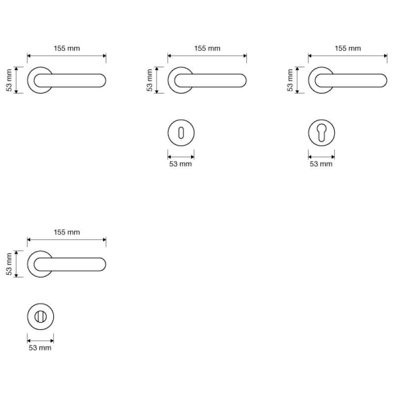 Soleil Mat Patiné Poignée de Porte sur Rosette Linea Calì Vintage