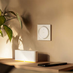 Somfy Amy io Télécommande Murale Radio avec Cadre Carré ou Rond