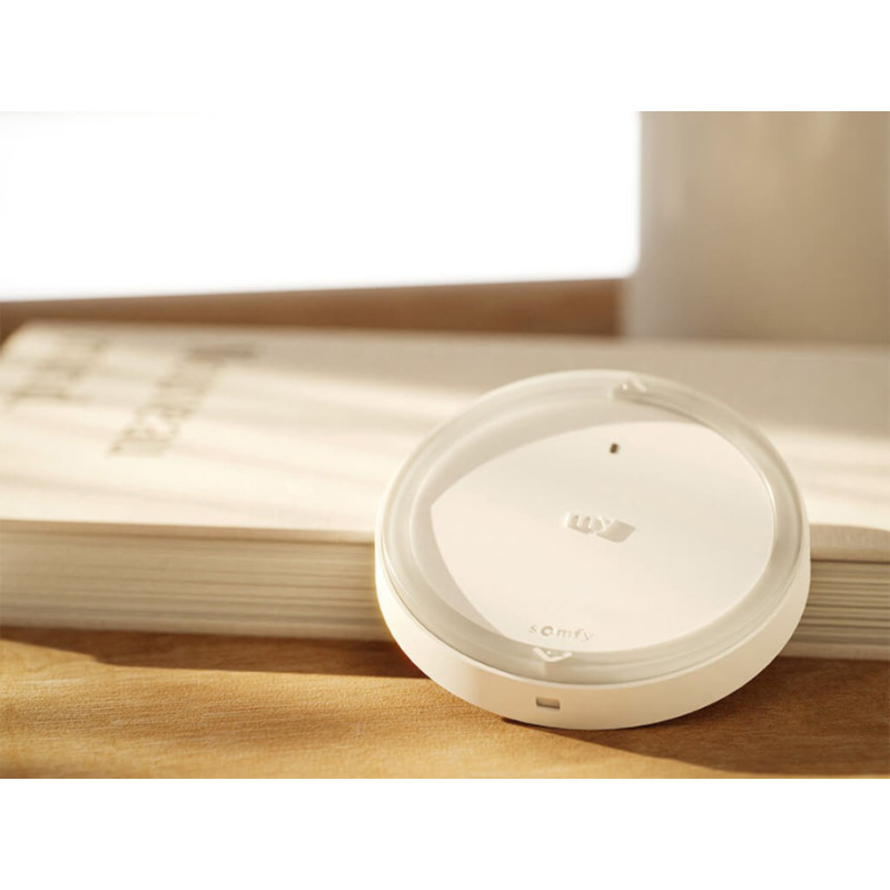 Somfy Amy io Télécommande Murale Radio avec Cadre Carré ou Rond
