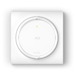 Somfy Amy io Télécommande Murale Radio avec Cadre Carré ou Rond