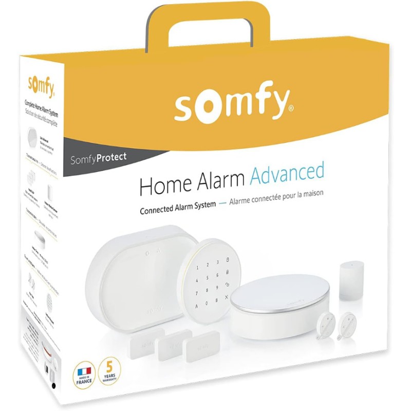 Somfy Home Alarm Advanced Système Alarme Antivol Domestique Connectée