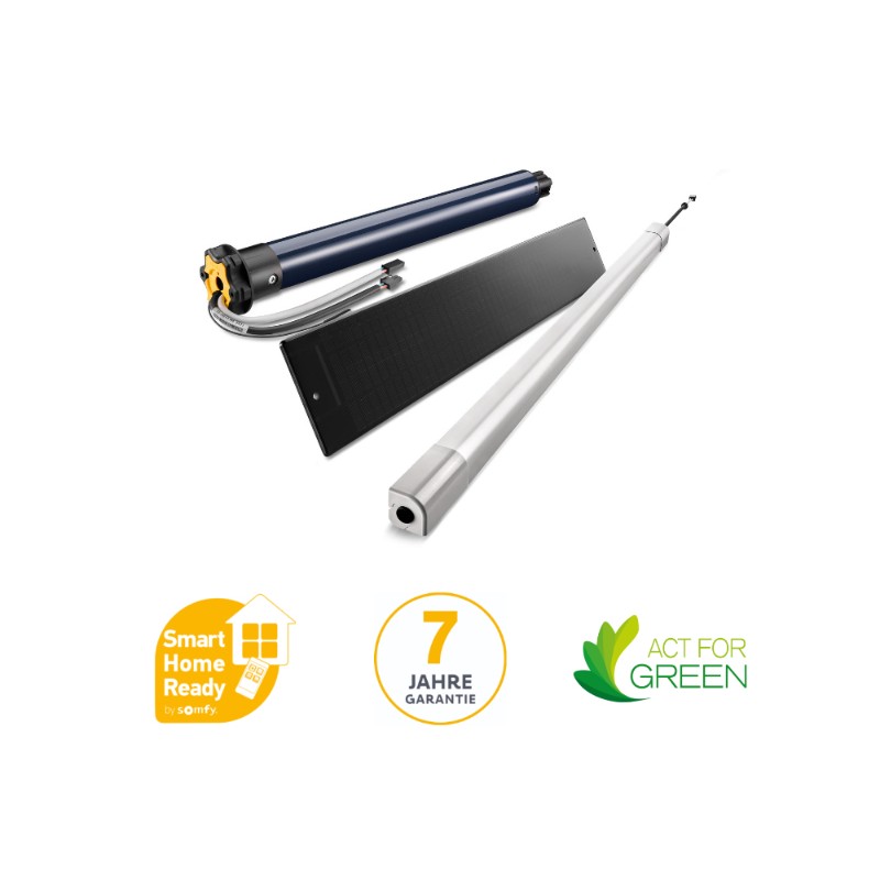 Somfy RS100 Solar io Moteur de Volet à Énergie Solaire