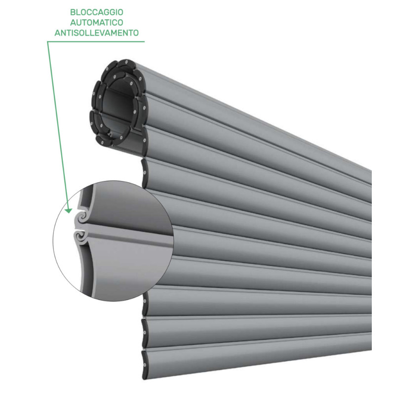 Volet Roulant Anti-effraction ANTISOLL PINTO Aluminium Extrudé