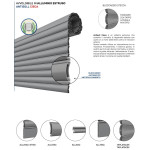 Volet Roulant Anti-effraction ANTISOLL PINTO Aluminium Extrudé