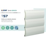 Volet Roulant Alu Isolé Sipar T57 Profil Courbe 12,8 x 55 mm