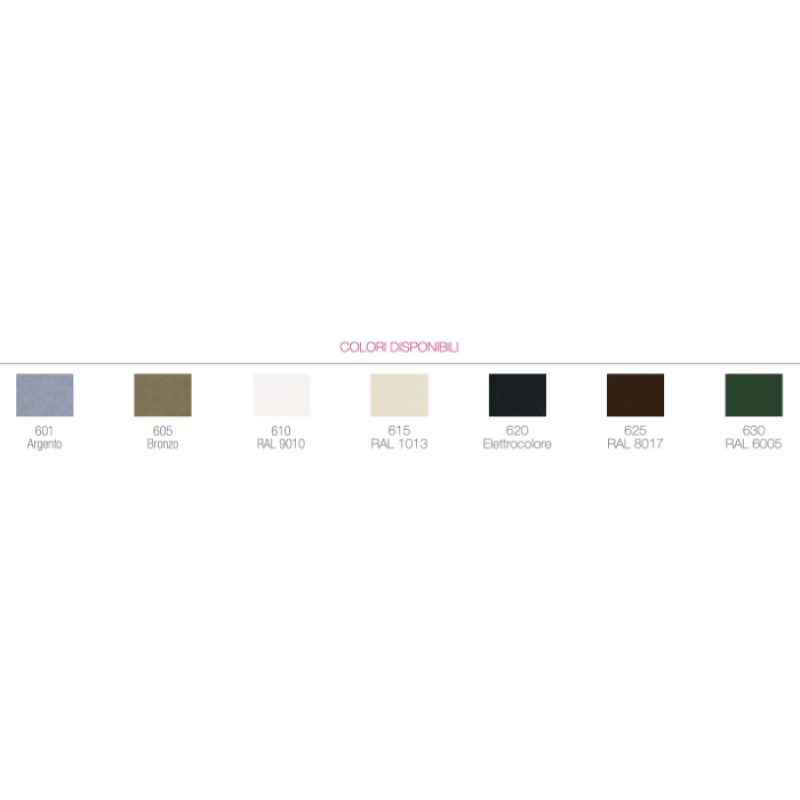 Cadre en saillie en aluminium pour volet roulant