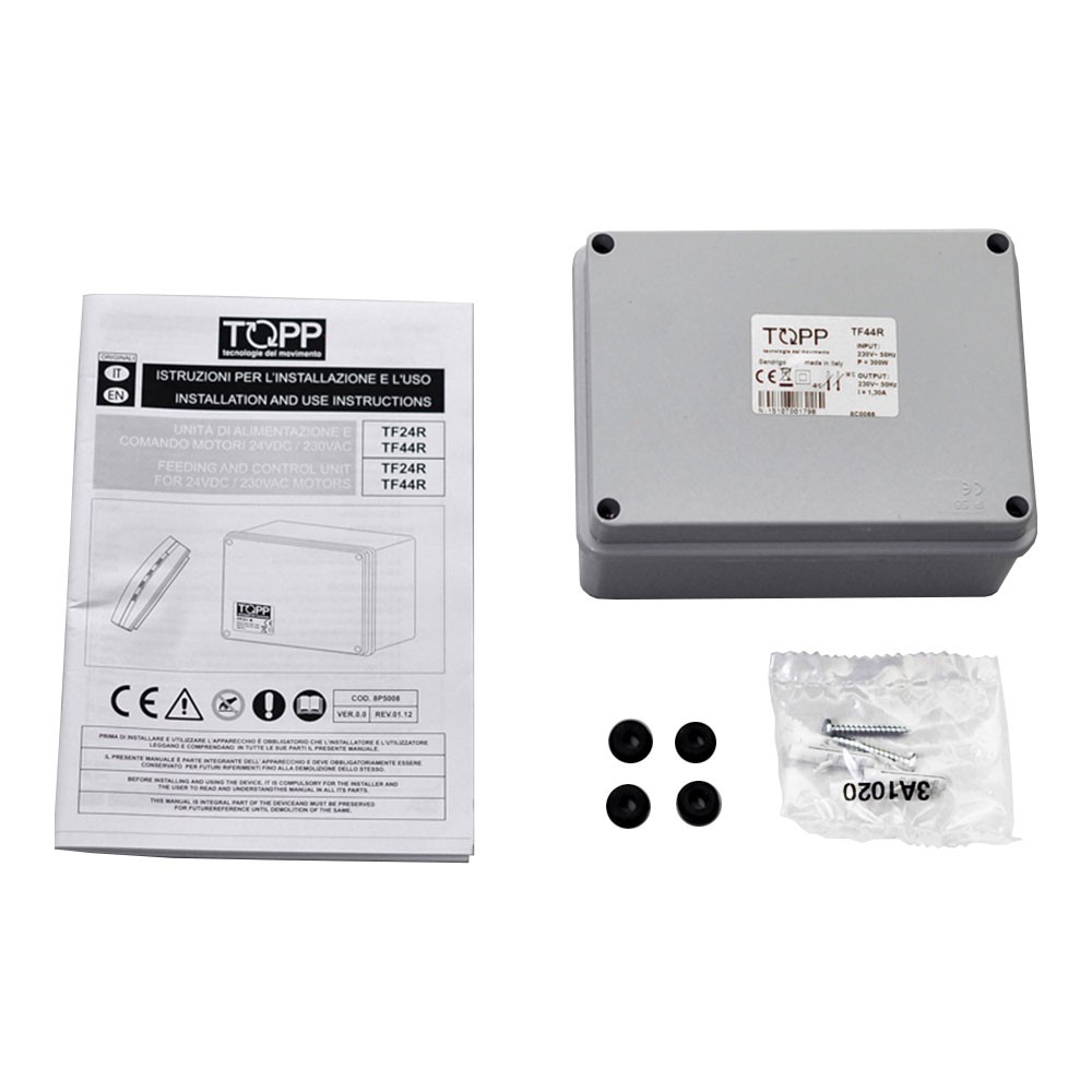 TF44R Commande Unité e Alimentation 230V 4 Sorties Topp