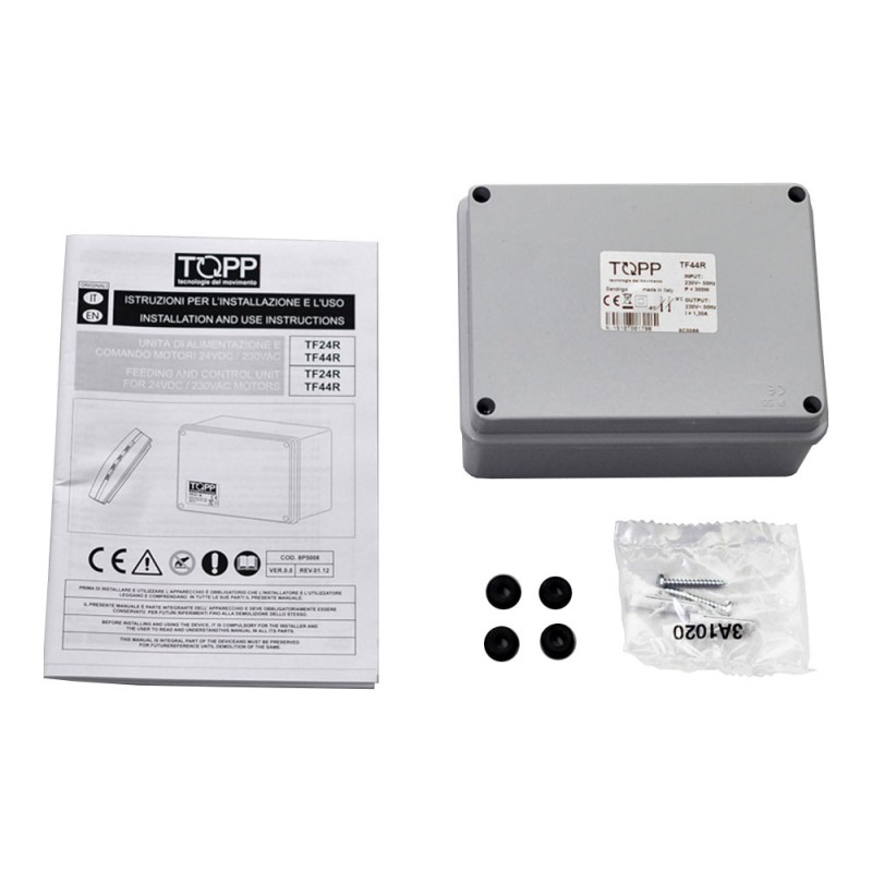 TF44R Commande Unité e Alimentation 230V 4 Sorties Topp