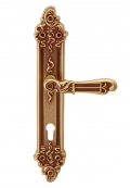 Tiffany Poignée sur la Plaque pour Porte Linea Calì Vintage