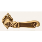 Tiffany Mat Patiné Poignée de Porte sur Rosette Linea Calì Vintage