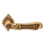 Tiffany Mat Patiné Poignée de Porte sur Rosette Linea Calì Vintage