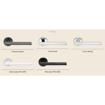 Touch Zincral Linea Calì Poignée de Porte Apparemment Suspendue