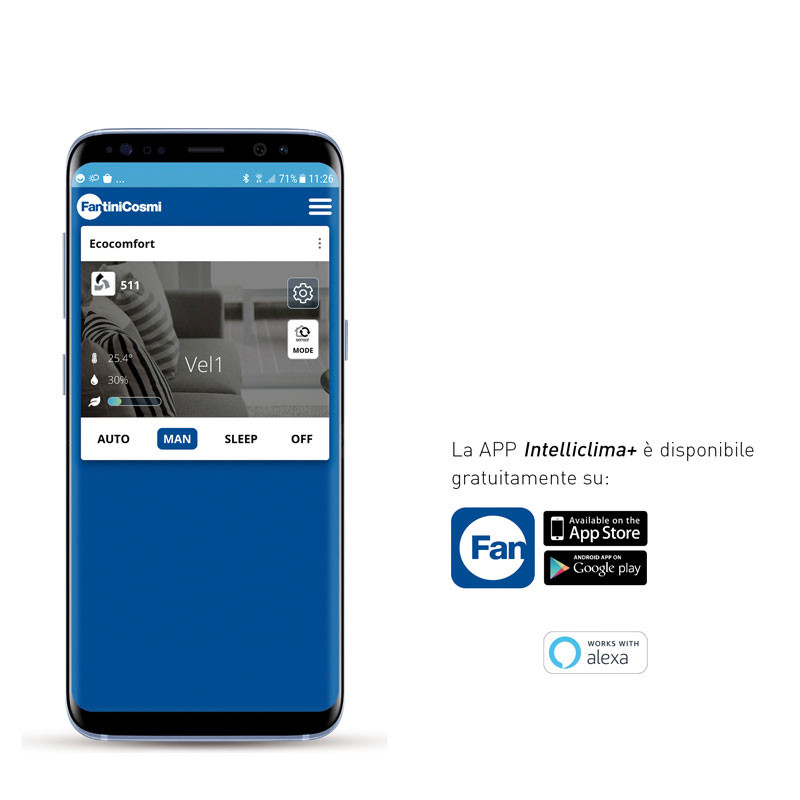 Unité de Ventilation Mécanique Contrôlée ECOCOMFORT 2 SMART