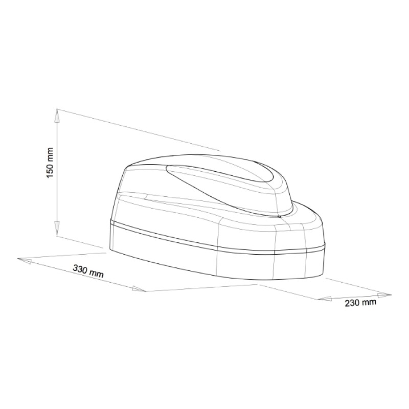 UTILE VDS Automatisme pour Garage Motoréducteur Traîné 24V