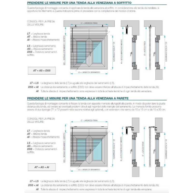 Store Vénitien en Aluminium Lames 16 mm avec Corde et Tringle