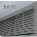 Store Vénitien en Aluminium Lames 16 mm avec Corde et Tringle