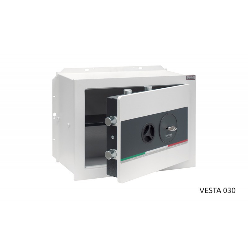Vesta Wall Safe Bordogna également disponible avec Code Lock